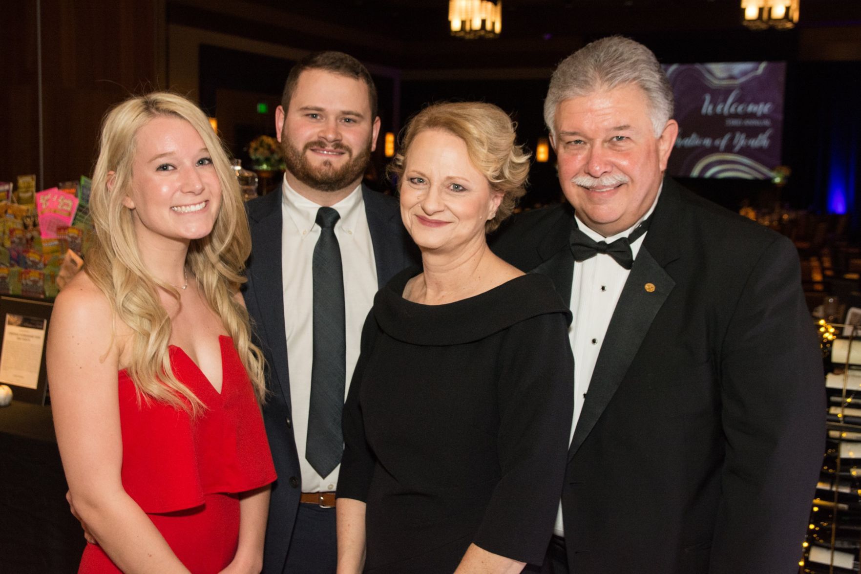 Kalyn Tigges, Ricky Leach, Mary and Rick Leach